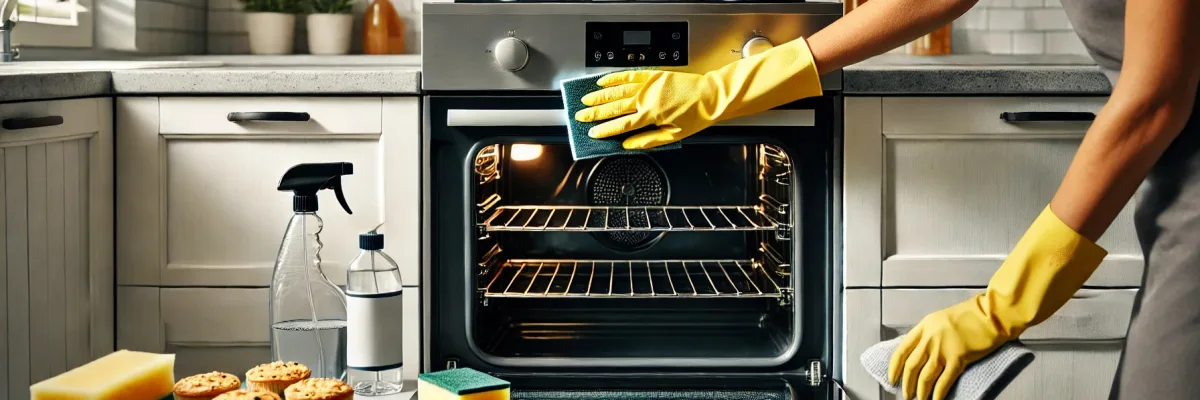 mycie piekarnika