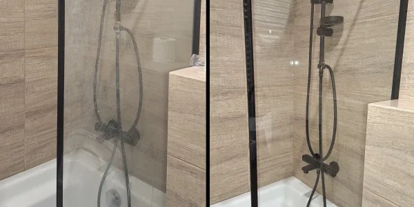 Czyszczenie kabiny prysznicowej z kamienia – Sprzątanie w Warszawie 24